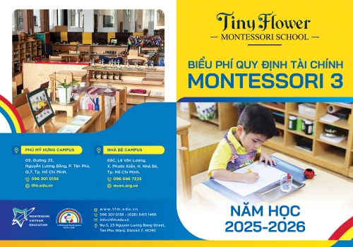Biểu phí & Qui định Tài chính Hệ Đào tạo Montessori 3.      Năm Học 2025 -2026