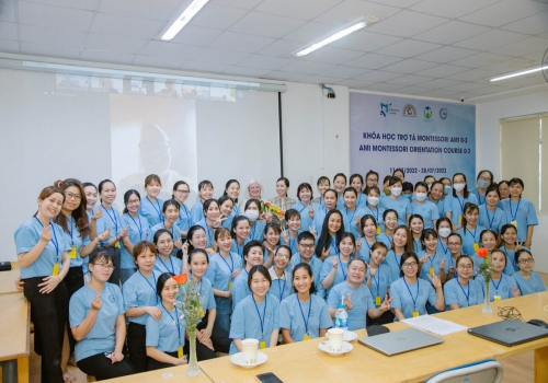 Khai Giang Khóa Học Trợ Tá Montessori AMI Độ Tuổi 0–3: Khởi Nguồn Tri Thức, Lan Tỏa Gía Trị Giáo Dục Nhân Văn Khai Giang Khóa Học Trợ Tá Montessori AMI Độ Tuổi 0–3: Khởi Nguồn Tri Thức, Lan Tỏa Gía Trị Giáo Dục Nhân Văn