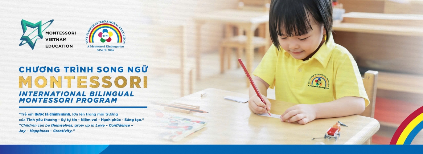Chương Trình Giáo dục Montessori từ 3-6 tuổi